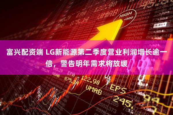 富兴配资端 LG新能源第二季度营业利润增长逾一倍，警告明年需求将放缓